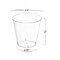 Crystal Clear Plastic Disposable Party Cups - 9 oz. (500 Cups)